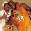 shaquille O Neal And kobe paint by numbers