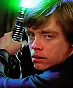 Star Wars Luek Skywalker Movie paint by numbers