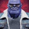 Stylish Thanos paint by number