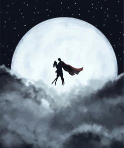 Super Man And His Lover paint by numbers