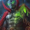 Supervillain Spawn Animation paint by numbers