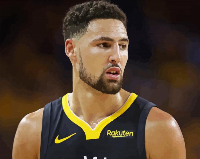 The Basketballer Klay Thompson Player paint by numbers