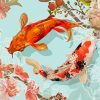Tropical Koi Fish paint by number
