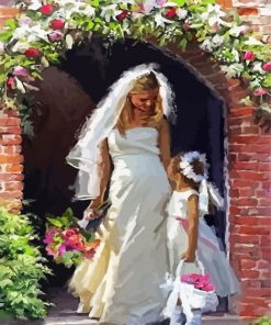 Two Brides paint by number