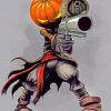 Warrior Jack O Lantern paint by number