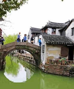 Zhouzhuang China paint by numbers