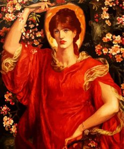 A Vision Of Fiammetta Rossetti paint by number