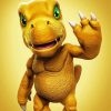Agumon paint by number