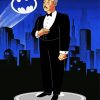 Alfred Pennyworth And Batman Sign paint by number