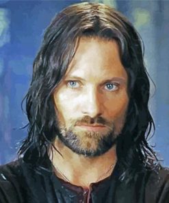 Aragorn Character paint by number