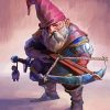 Archer Gnome paint by number