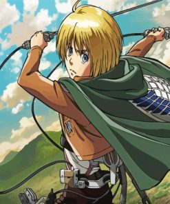 Armin Arlert Anime Character paint by number