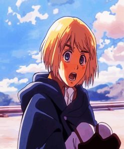Armin Manga Anime Character paint by number