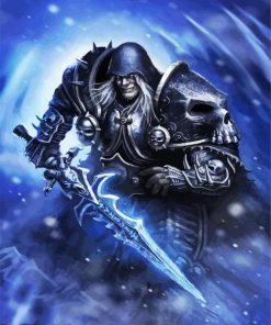 Arthas Menethil Game Character paint by number