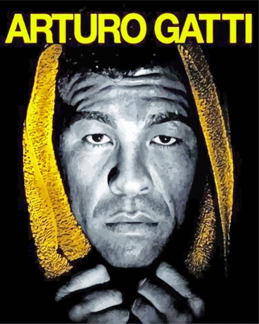 Arturo Gatti Poster paint by number