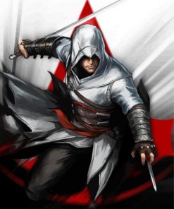Assassins Creed Ezio paint by numbers