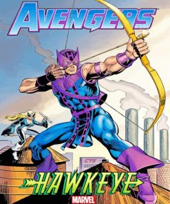 Avengers Hawkeye Hero paint by number