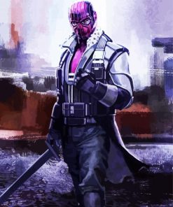 Baron Zemo Captain America Civil War paint by number