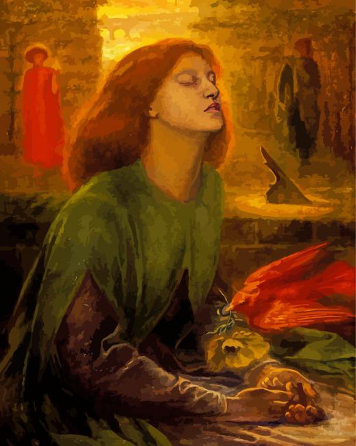 Beatrice Rossetti paint by number