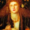 Bocca Baciata Rossetti paint by number