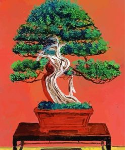 Bonsai Tree paint by numbers