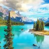 Canada Maligne Lake paint by numbers