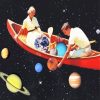 Canoeing In Space paint by numbers