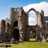 Castle Acre Priory Norfolk paint by numbers