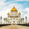 Cathedral Of Christ The Saviour Russia paint by number