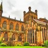 Chester Cathedral England Building paint by numbers