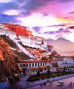 China Potala Palace paint by number