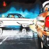 Classic Lincoln Car Art paint by numbers