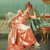 Composing A Letter Vittorio Reggianini paint by numbers