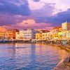 Crete Chania At Sunset paint by numbers