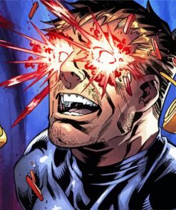 Cyclops X Men Comics paint by numbers