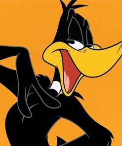 Daffy Duck Looney Tunes Character paint by numbers