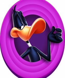 Daffy Duck Looney Tunes paint by numbers