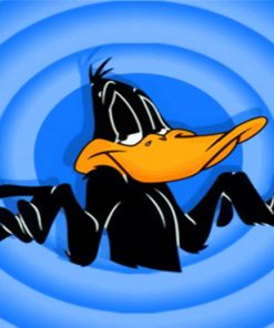 Daffy Duck Animal paint by numbers