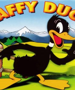 Daffy Duck Poster paint by numbers