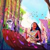 Disney Animation Pocahontas paint by number