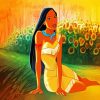 Disney Princess Pocahontas paint by number