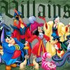 Disney Villains Poster paint by number