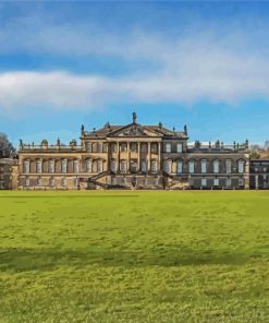 England Sheffield Wentworth House paint by number