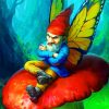 Fantasy Gnome paint by number