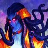 Fantasy Gorgo Medusa Art paint by number