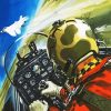 Fighter Pilot Art paint by numbers
