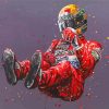 Formula One Driver paint by numbers