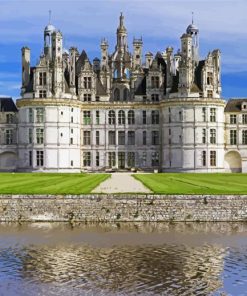 French Chateau In France paint by number