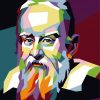 Galileo Galilei Pop Art paint by numbers