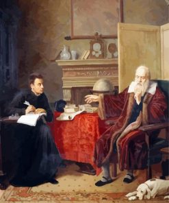 Galileo Di Vincenzo Bonaiuti De Galilei paint by numbers
